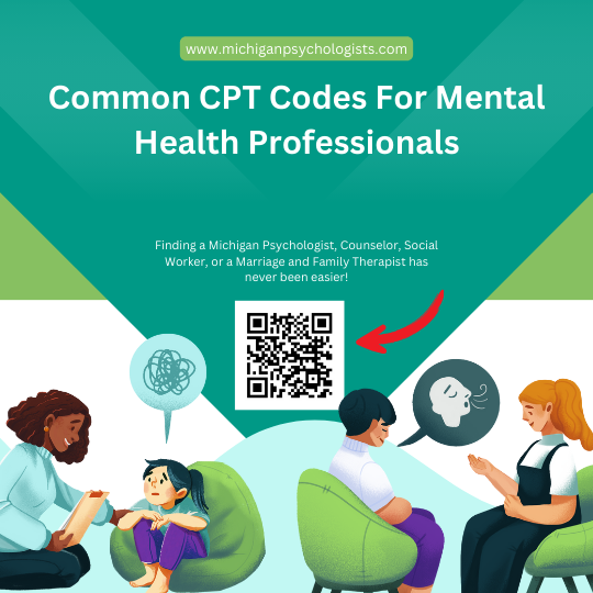 Common CPT Codes For Mental Health Professionals