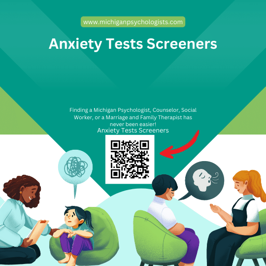 Anxiety Tests Screeners