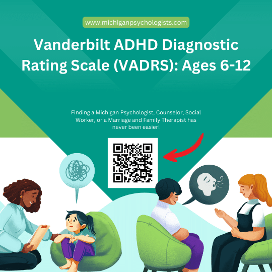 Vanderbilt ADHD Diagnostic Rating Scale (VADRS): Ages 6-12